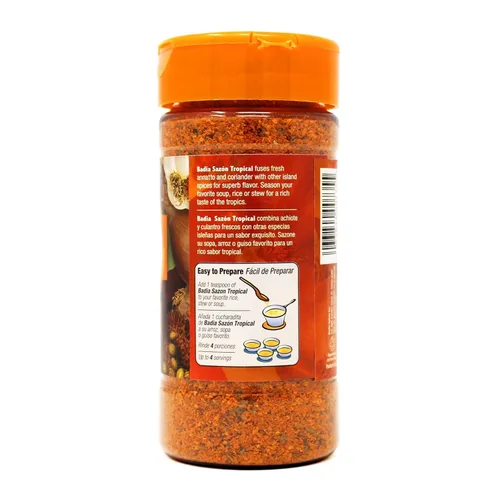 Vista 2 de Badia Sazon Tropical Con Cilantro Y Annato, 6.75 oz