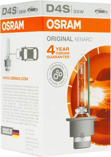 Vista 5 de OSRAM XENARC ORIGINAL D4S HID, bombilla de faro de xenón, 66440, caja de cartón plegable (1 unidad)