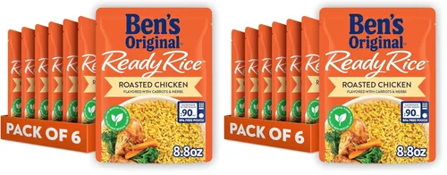 Vista 18 de BEN'S ORIGINAL Ready Rice - Paquete variado de arroz con sabor a pollo asado y estilo español, fácil cena acompañamiento, bolsa de 8.8 onzas