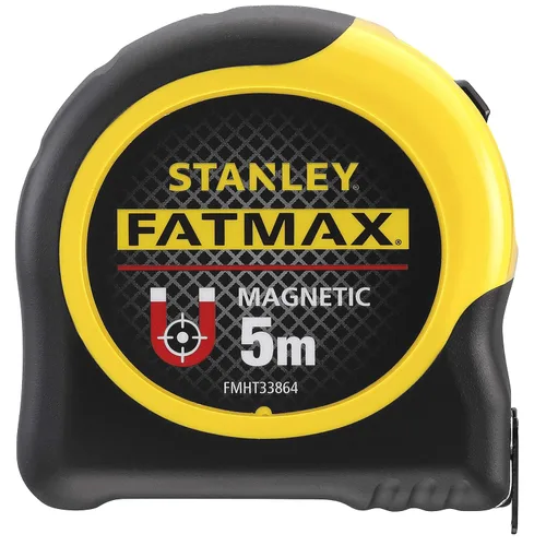 Vista 2 de STANLEY FATMAX Cinta Métrica Blindaje Hoja 5 M Métrica Resistente a Golpes FMHT0-33864