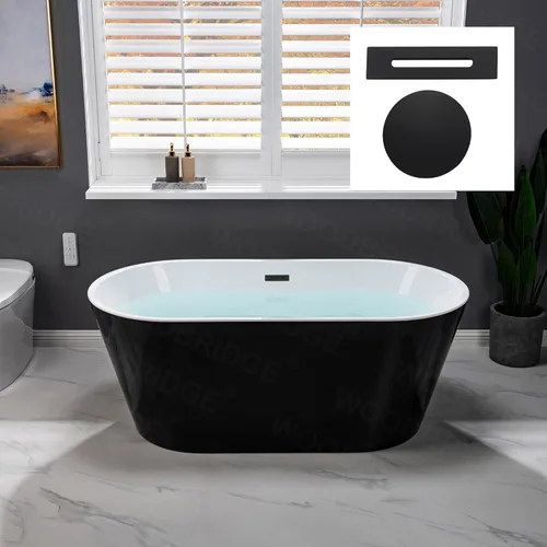 Vista 16 de WOODBRIDGE BTA1514-B/N-Drenaje &O BAÑERA, BTA1514 B/N