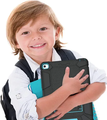 Vista 7 de BENTOBEN Funda para iPad Air 2, híbrida a prueba de golpes, con función atril, resistente a los golpes, a prueba de caídas, para iPad Air 2