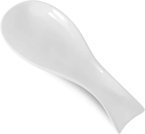 Vista 12 de Soporte de cuchara de cerámica para la parte superior de la estufa, soporte grande para cuchara de cocina para encimera de cocina, Hasense soporte