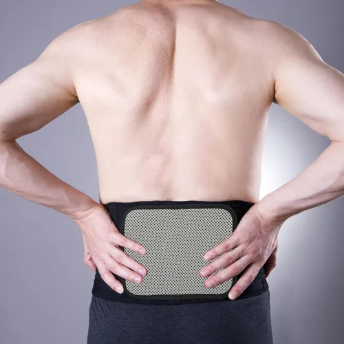 Vista 9 de 3pcs Wide Heating Waist Belt Pads Breathable Warm Lumbar Support Accessories for Back Abdomen Relief Flexible Thermal Protective Wraps