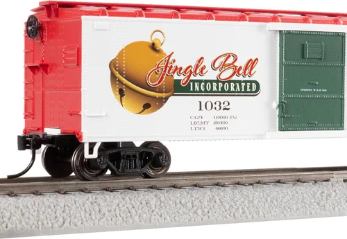 Vista 13 de Lionel The Comet Christmas Freight - Juego de tren eléctrico con control remoto