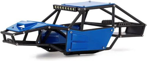 Vista 10 de INJORA Kit de Chasis de Caparazón de Cuerpo de Buggy de Nylon Rock Tarantula para Mejora de TRX4M 1/18 RC Crawler (Negro)