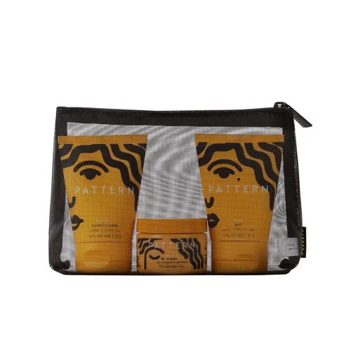 Vista 4 de Kit de Cóctel de Rizos PATTERN de Tracee Ellis Ross: Acondicionador Sin Enjuague, Crema de Peinado y Gel para Rizos