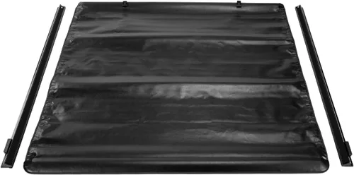 Vista 4 de Cubierta de cama impermeable de 5.5 pies (66.7") con abrazadera en la parte superior + tira de sellado para Tundra 14-21, cubierta Tonneau