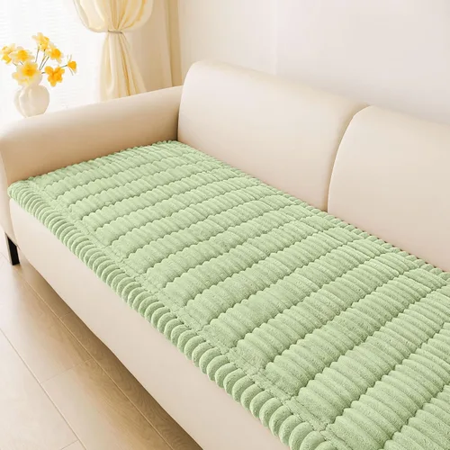 Vista 16 de hyha Funda para sofá de perros, lavable, antideslizante, mullida y apta para mascotas para sofá de 3 cojines, funda gruesa y suave, protector