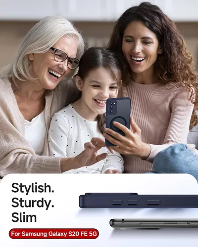 Vista 304 de LeYi Funda para teléfono Samsung-S23: protector de pantalla e imán MagSafe Púrpura