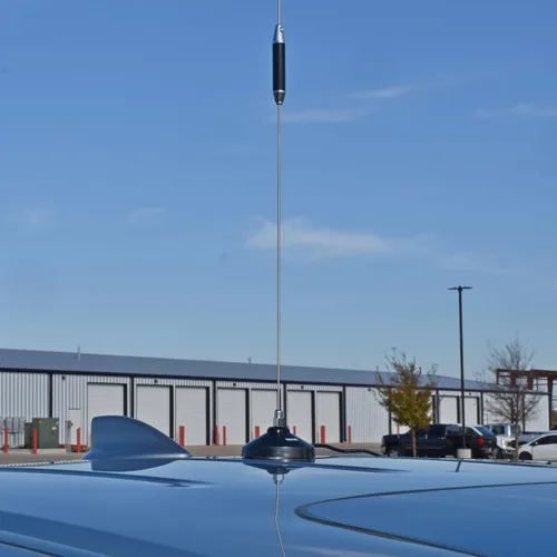 Vista 5 de Tram® Escáner 3 1/2" Antena magnética con conector BNC-macho