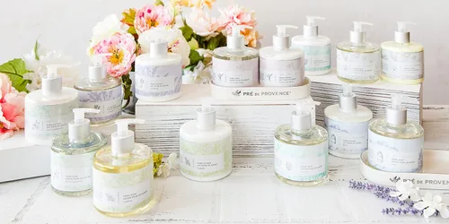 Vista 7 de Pre de Provence Collection Loción de manos emoliente suave y sedosa enriquecida con manteca de karité, verbena, 11 onzas líquidas