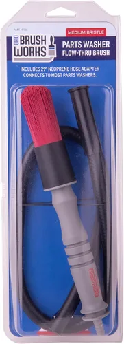 Ohio Brush Works, Cepillo de flujo, hecho a mano en los Estados Unidos, fácil agarre, filamento de poliéster (cerdas medias)