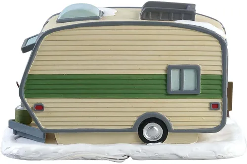 Vista 4 de Lemax Christmas Village - Remolque High Rock Lake - Funciona con pilas (85322)