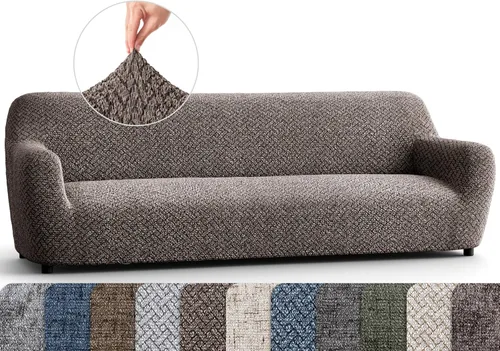 Vista 30 de PAULATO BY GA.I.CO. Funda para silla – Funda elástica para sillón – Funda de sillón para mascotas y niños – Fundas suaves para silla – Protector