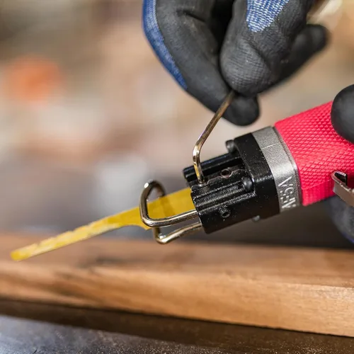 Vista 6 de Juego de hojas de sierra recíproca 14T, herramientas de cuchillas de sierra de aire, 5 piezas (cuchillas 14T - 5 piezas)