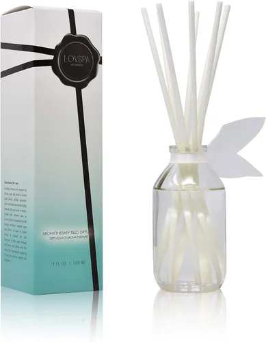 Vista 29 de LOVSPA - Set de difusor de cañas, difusor de aceite perfumado con aroma a ámbar romántico y varillas, accesorios de fragancia para el hogar