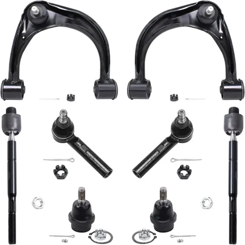 Vista 277 de Detroit Axle - Kit de brazos de control delanteros de 8 piezas para Toyota Sienna 2004-2010, 2 brazos de control inferiores con rótulas, 4 barras