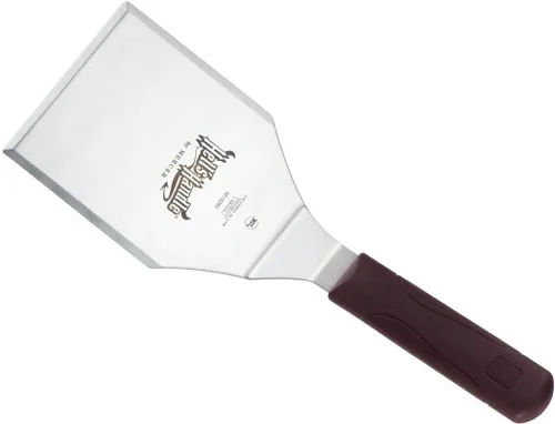 Vista 15 de Espátula "Hell's Handle" de Mercer Culinary, de 5 x 4 pulgadas, resistente, Plateado
