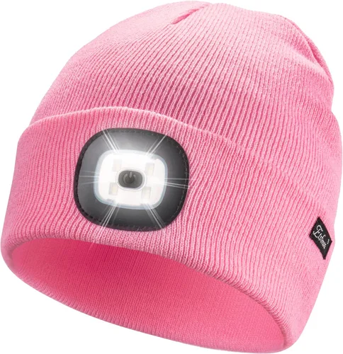 Vista 14 de Etsfmoa Gorro unisex con la luz, regalos para hombres, papá, padre, gorras recargables por USB