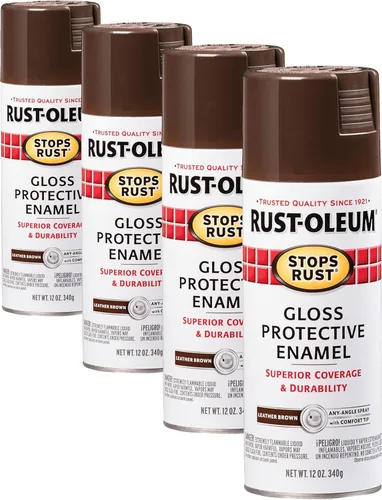 Vista 142 de Rust-Oleum 7776830 - Pintura en aerosol para prevención del óxido, 12 onzas, negro plano
