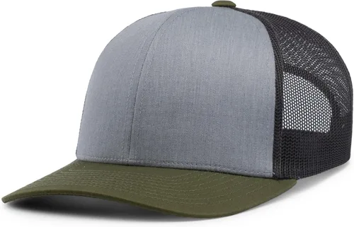 Vista 21 de Pacific Headwear Snapback Trucker: elegante gorra unisex para comodidad durante todo el día grafito/negro