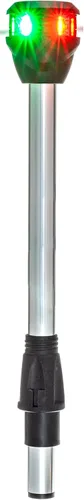 Attwood NV6LC2-10-7 Luz de navegación marina bicolor LightArmor LED, 10 pulgadas, rojo/verde