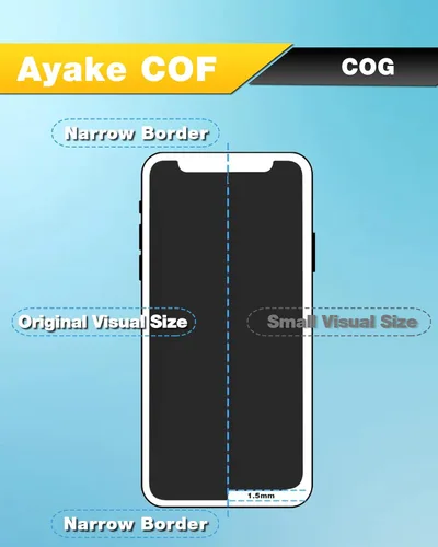 Vista 2 de Ayake Reemplazo de pantalla para iPhone XR, pantalla LCD de 6.1 pulgadas, Full HD y digitalizador táctil, color verdadero, programable
