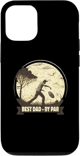 Vista 4 de iPhone X/XS Funny Disc Golf Art Dad By Par Disc Sport Players Case