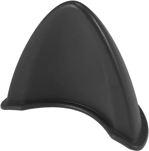 Vista 5 de Motoforti 2 piezas de orejas de gato, accesorios de decoración de casco, autoadhesivos, universales, para motocicleta, bicicleta, scooter, negro, TPU