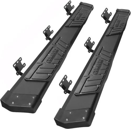 Vista 13 de COMNOVA - Estribos de aluminio de 6.5 pulgadas compatibles con Ford F150 Crew Cab 2004-2014 (4 puertas de tamaño completo). Barras Nerf F150 Crew