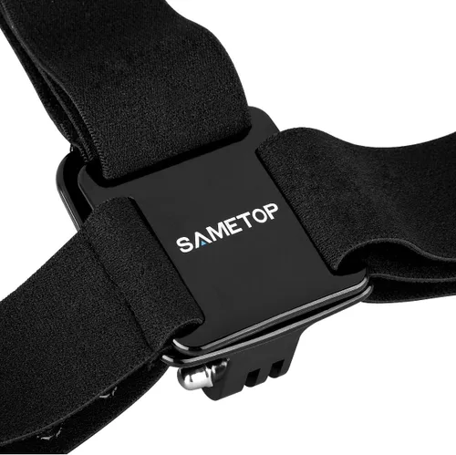 Vista 5 de Soporte para correa de cabeza compatible con GoPro Hero 13, 12, 11, 10, 9, 8, Hero 7 Black, 7 Silver, 7 White, Hero 6, 5, 4, Session, 3+, 3, 2, 1