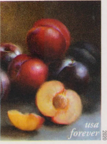 Vista 7 de USPS Folleto de sellos para siempre frutas y verduras de 20