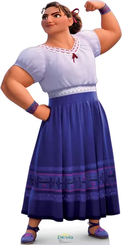 Vista 3 de Cardboard People Isabela Mini soporte de cartón recortado de 18 pulgadas - Disney's Encanto (película de 2021)