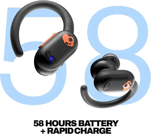 Vista 3 de Skullcandy Push ANC - Auriculares inalámbricos activos con cancelación de ruido, auriculares Bluetooth, cancelación de ruido, 58 horas de batería