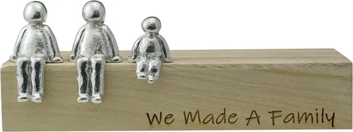 Vista 2 de We Made A Family Ornament - Elige tu combinación familiar (1 niño)