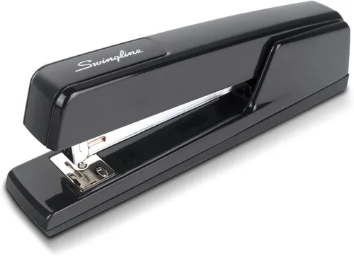 Vista 10 de Swingline Engrapadora, capacidad para 30 hojas, grapadora clásica 747, sin atascos, metal, azul cielo (74708)