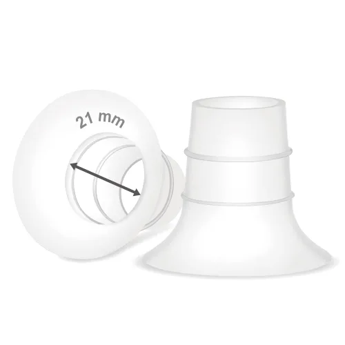 Vista 19 de Maymom Insertos de brida de 0.512 in para Medela, Spectra 0.945 in Shields/Flanges, Momcozy/Willow Wearable Cup. Compatible con Medela Freestyle