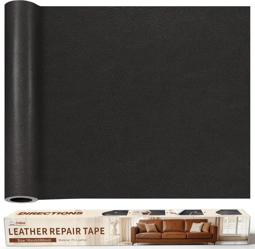Vista 62 de ONine Reparación profesional de cuero para sofá, cinta de reparación de cuero de 3 x 60 pulgadas (cuero gris oscuro)