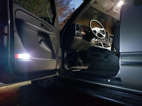 Vista 7 de Kit de luces LED interiores blancas BRISHINE para Chevrolet Chevy Tahoe/Suburban, GMC Yukon 2000 2001 2002 2003 2004 2005 2006 Super brillantes