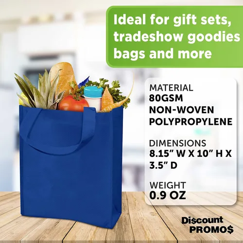 Vista 4 de DISCOUNT PROMOS Small Gift Bags - Reusable Cloth Bag for Wedding Favors, Trade Shows