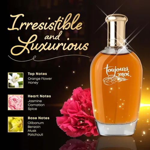 Vista 5 de Dana Toujours Moi Eau De Colonia Spray para mujer, 4 onzas