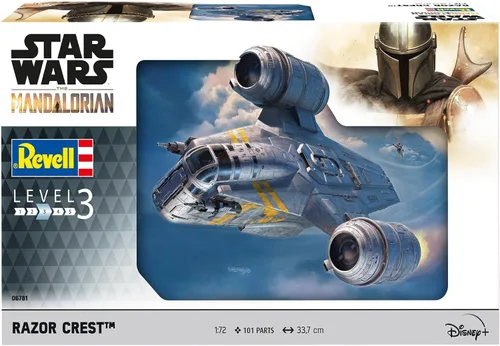 Vista 2 de Revell 06781 Star Wars: The Mandalorian Razor Crest™ (Din Djarin) 1:72 Escala 1:72 Kit de modelo de plástico sin construir/sin pintar