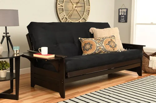 Vista 12 de Phoenix - Sofá futón en acabado espresso con colchón canadiense, marrón, matrimonial, 760777