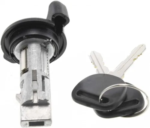 Vista 3 de Cilindro de bloqueo de encendido para Chevy Silverado 1500/2500/3500 1999 2000 2001 2002 con llaves Ubicación de montaje de la columna de dirección