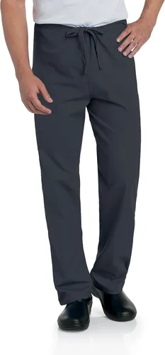 Landau Unisex-Adult Landau Essentials Unisex Relaxed Fit 1-Pocket Drawstring Scrub Pants 7602