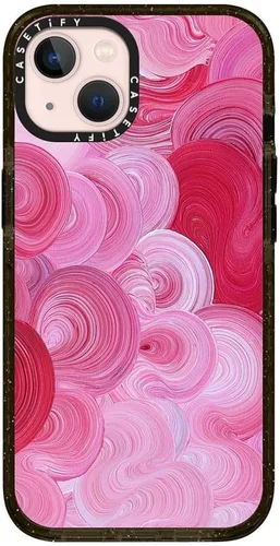 Vista 63 de Funda Impact de CASETiFY para iPhone 13 Pro Max [Protección contra caídas de grado militar 4X de 2.5 m/Compatible con Magsafe] - Corazones