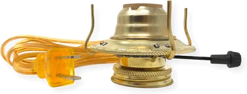 Vista 18 de Light of Mine - Piezas de lámpara de aceite (kit de conversión de cable marrón eléctrico - 1 unidad)