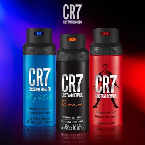 Vista 4 de CR7 Play It Cool Cristiano Ronaldo de la colección original de fragancias para hombre de Cristiano Ronaldo, 5.1 onzas