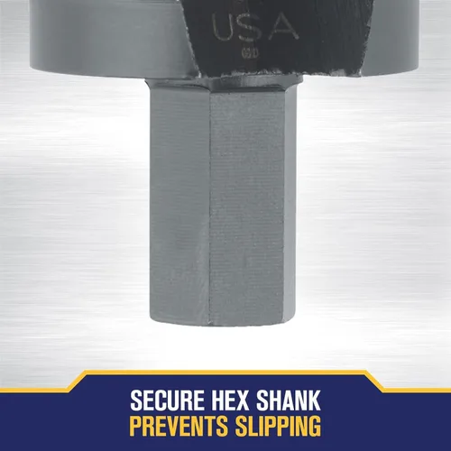 Vista 6 de Irwin Tools UniBit broca escalonada de 316 in a 12 in